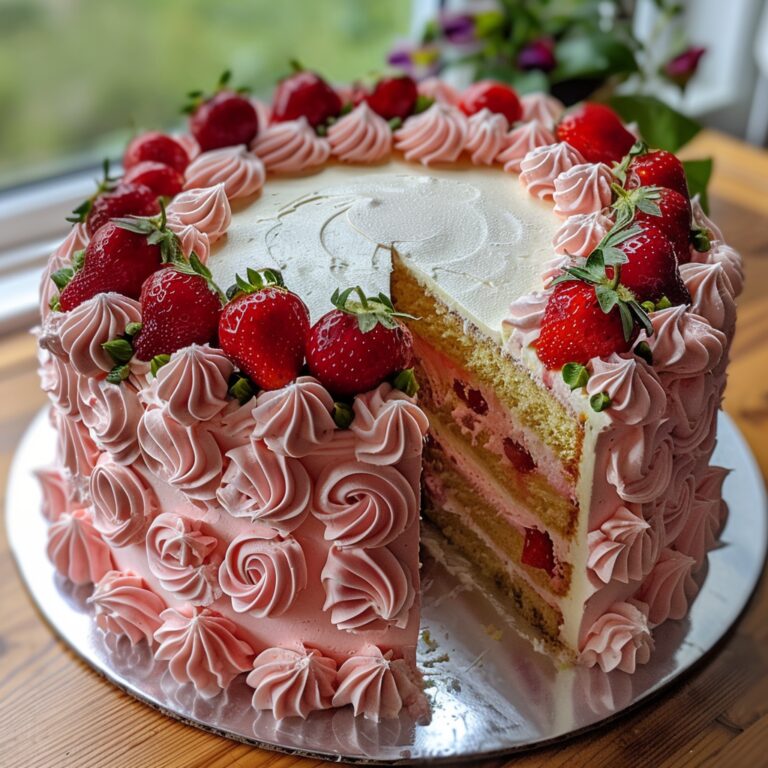 Easy Guide: How to Make Cake with Strawberry Filling