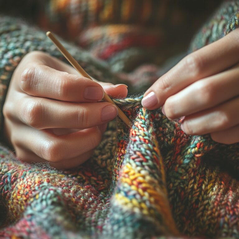 Master the Art of Picking Up Knit Stitches Easily